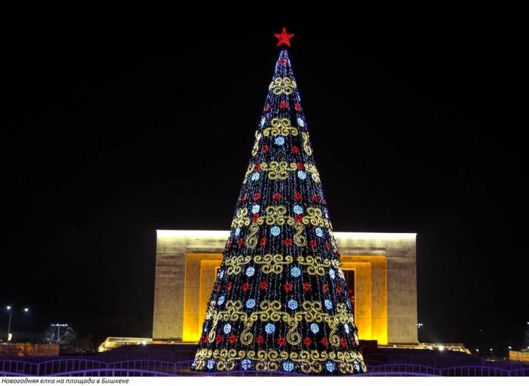 Новогоднее поздравление из Бишкека