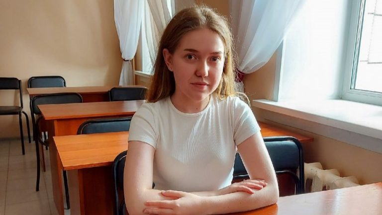 Финалистка Всероссийского молодежного научного форума