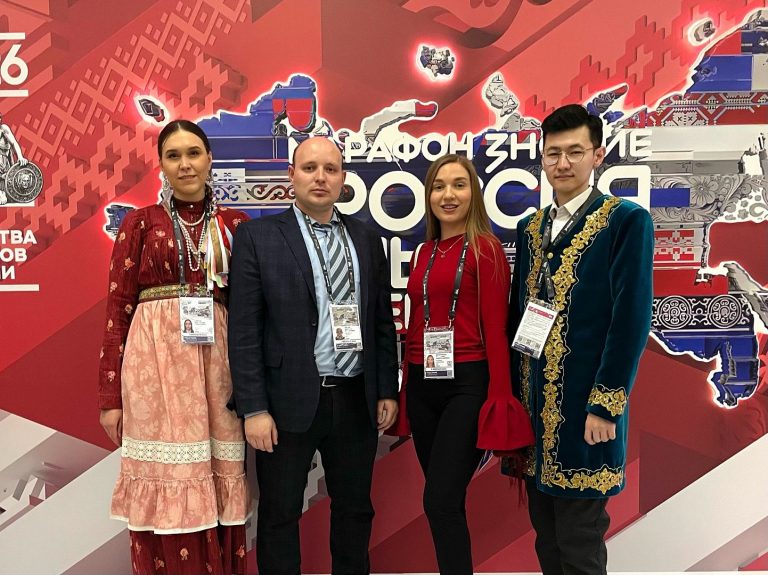 Магистрант ИИМО на открытии Года единства народов России